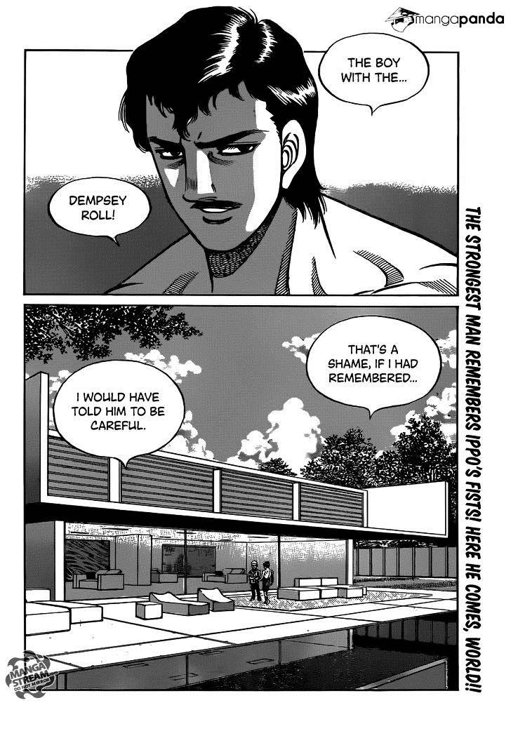 Hajime No Ippo - Chapter 1014 : The Man Who Knows Ricardo Martinez