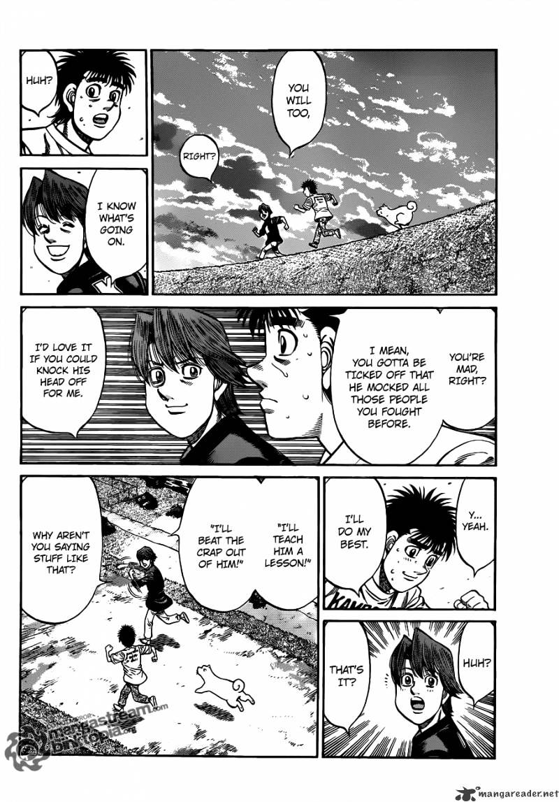 Hajime No Ippo - Chapter 920 : The Challenger S Mystery