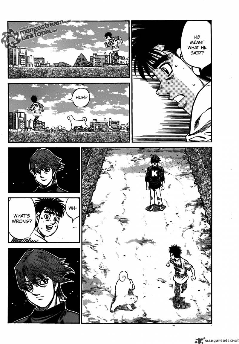 Hajime No Ippo - Chapter 920 : The Challenger S Mystery