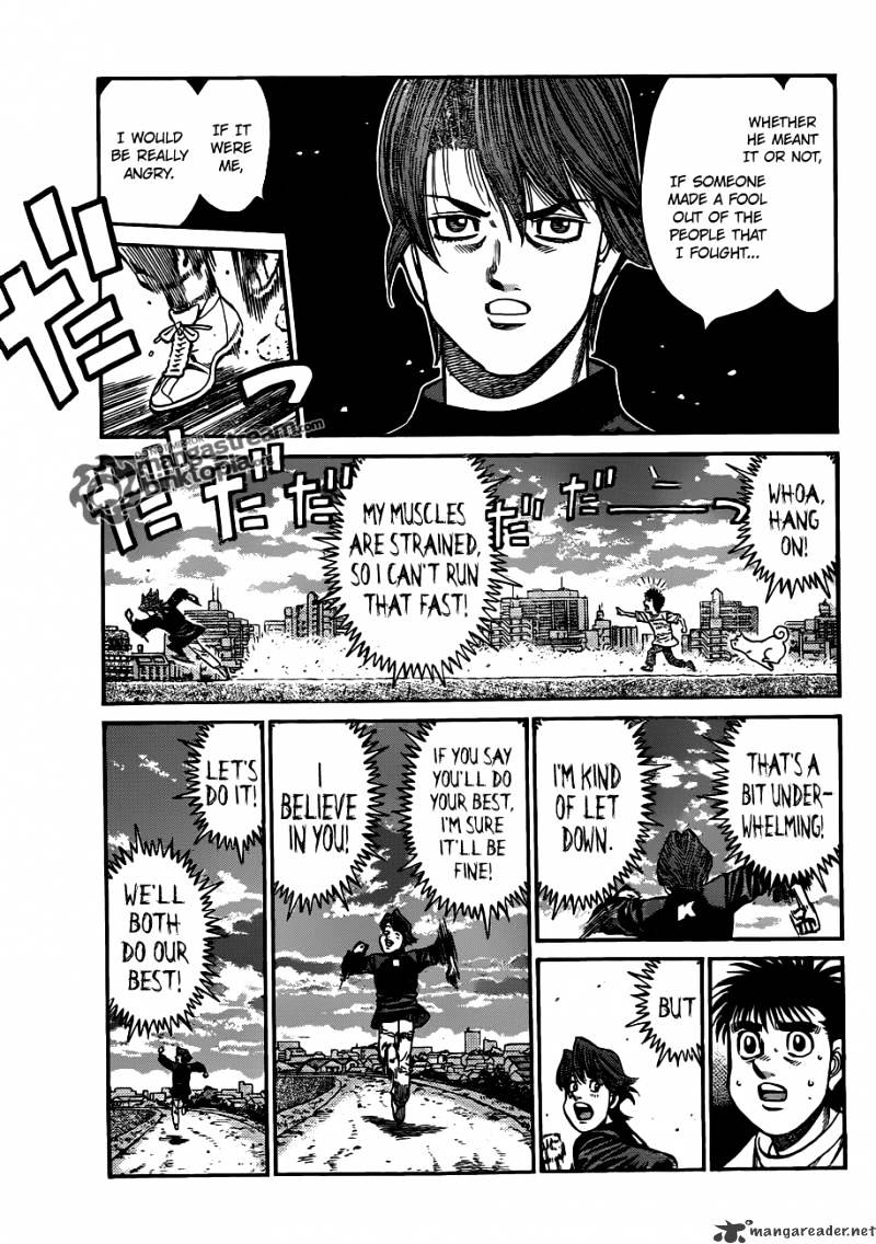 Hajime No Ippo - Chapter 920 : The Challenger S Mystery