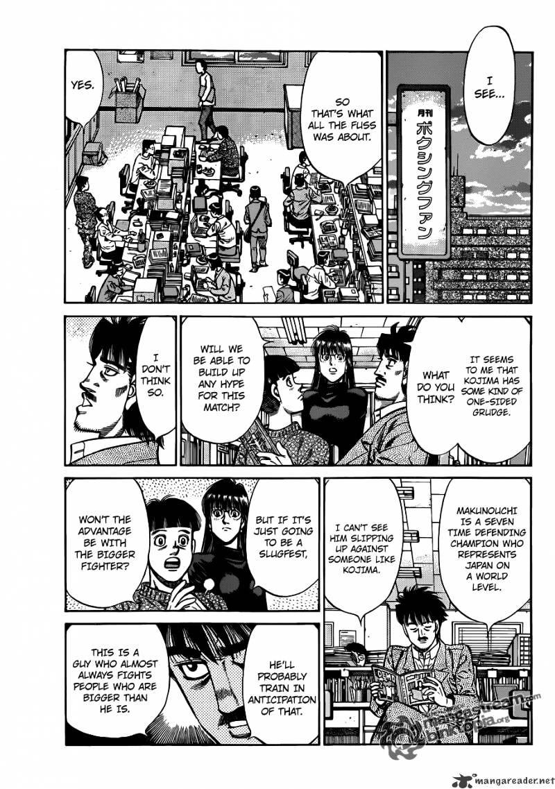 Hajime No Ippo - Chapter 920 : The Challenger S Mystery