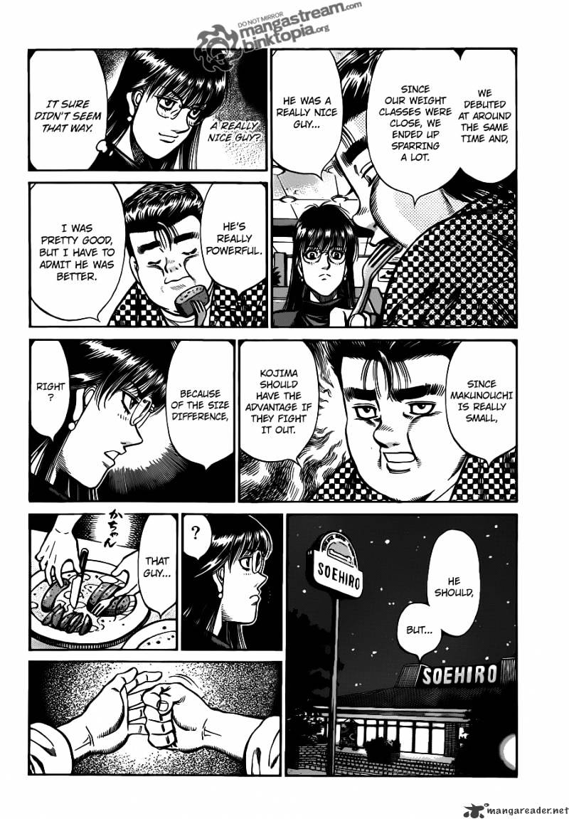 Hajime No Ippo - Chapter 920 : The Challenger S Mystery