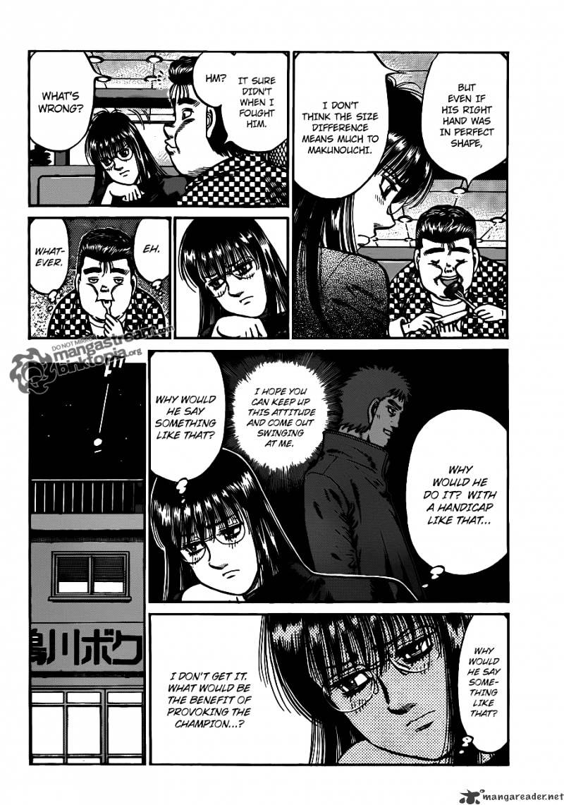 Hajime No Ippo - Chapter 920 : The Challenger S Mystery