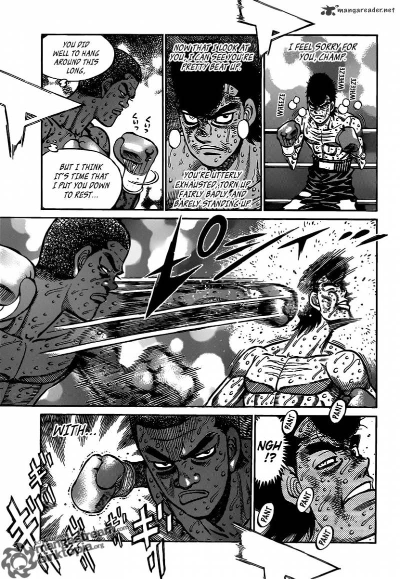 Hajime No Ippo - Chapter 942 : The People S Challenger