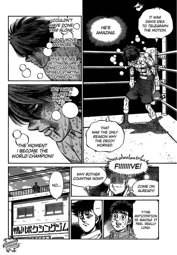 Hajime No Ippo - Chapter 1004 : Fate Of The Wolf