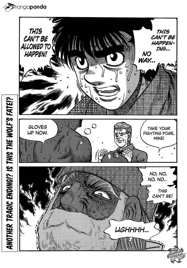 Hajime No Ippo - Chapter 1004 : Fate Of The Wolf