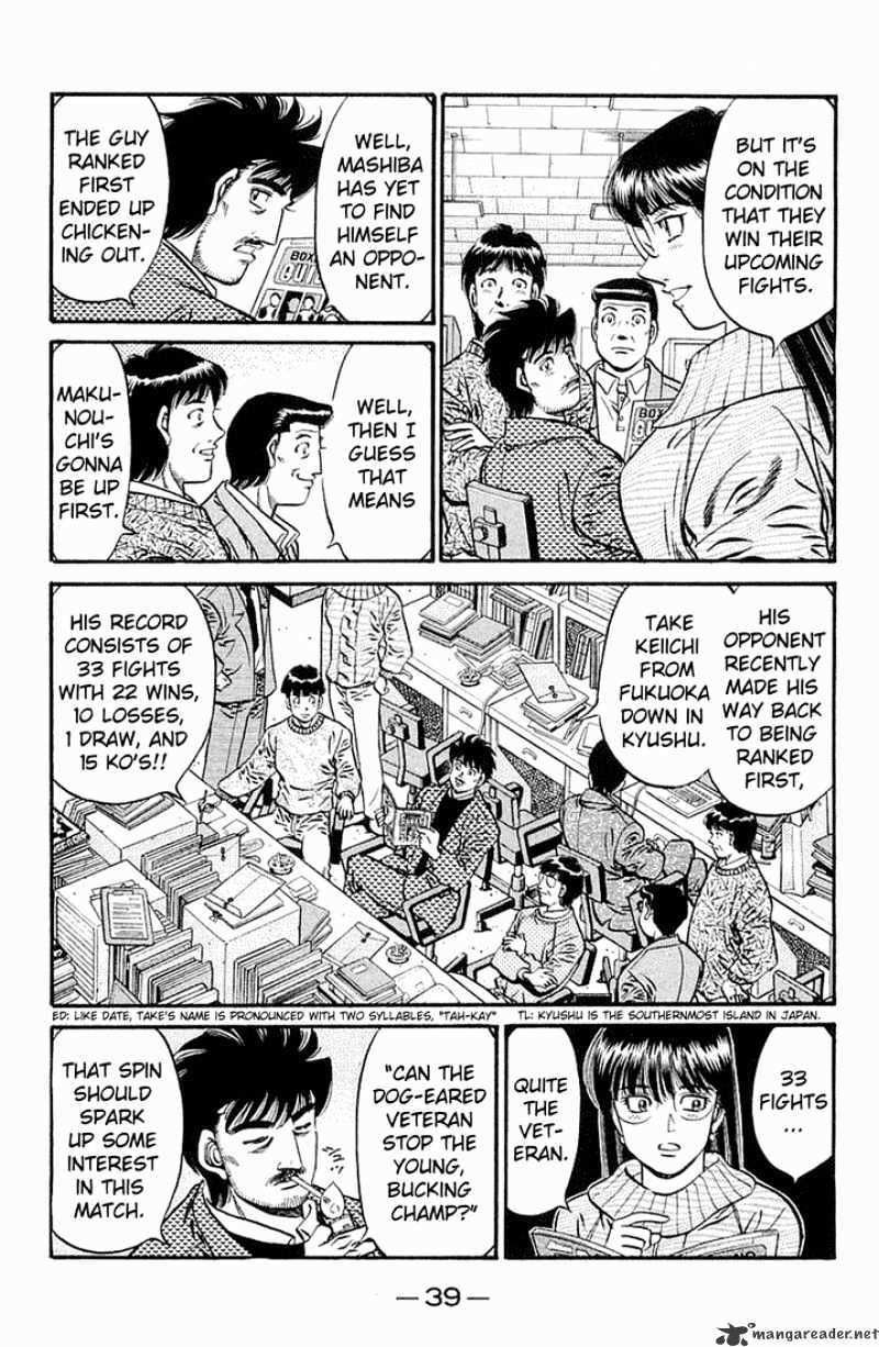 Hajime No Ippo - Chapter 630 : 22 Wins, 10, Losses 1, Draw