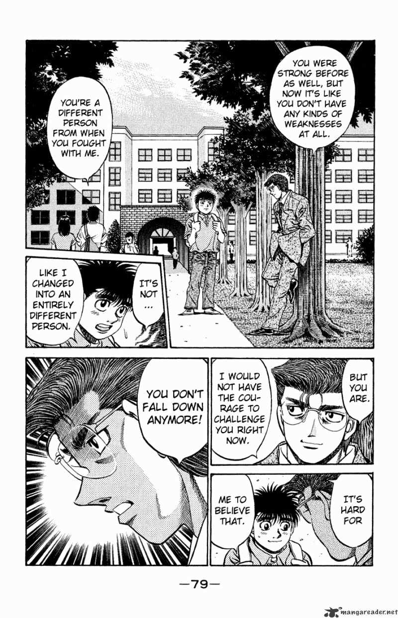 Hajime No Ippo - Chapter 517 : Sanada S Advice