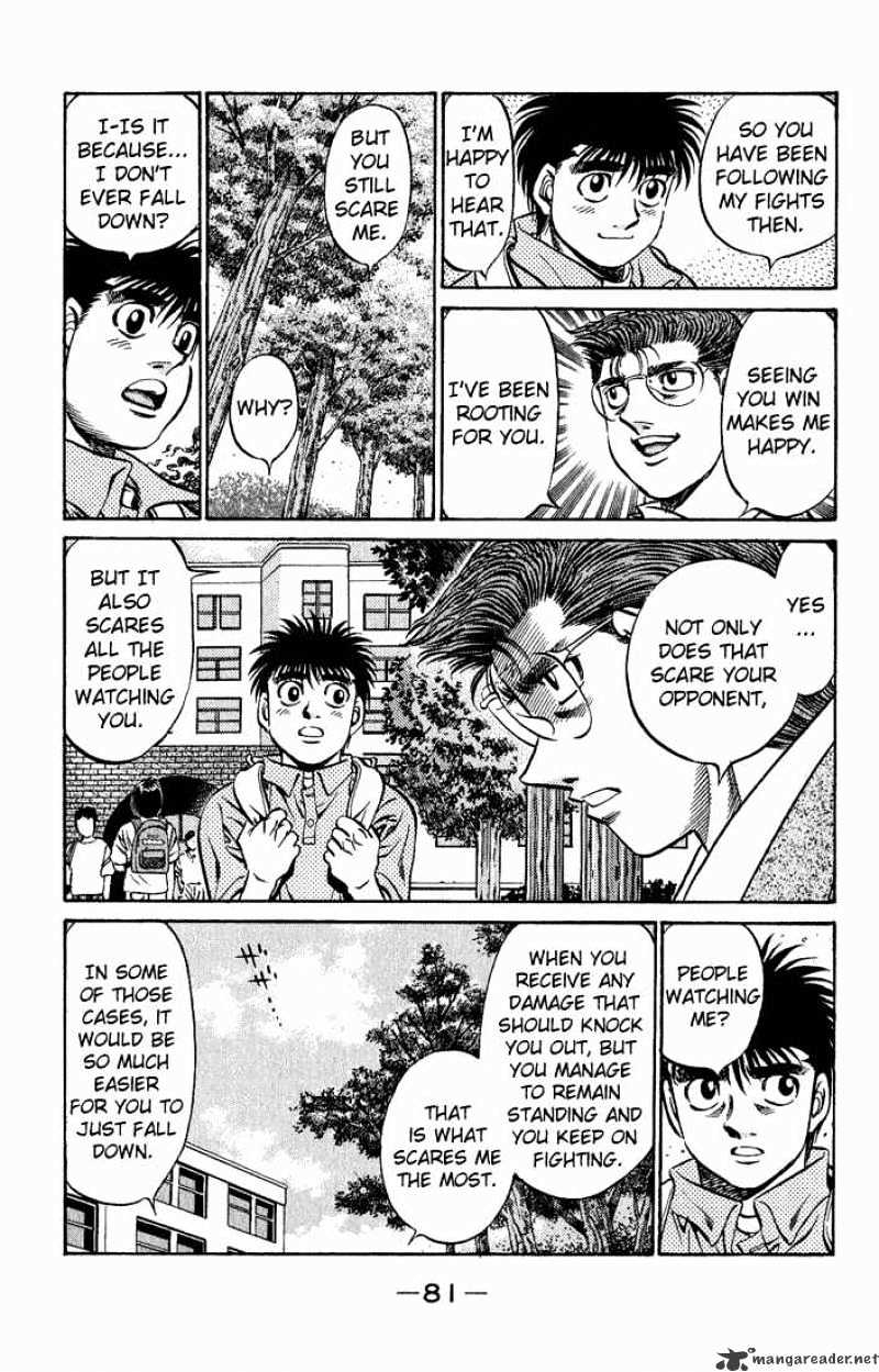 Hajime No Ippo - Chapter 517 : Sanada S Advice