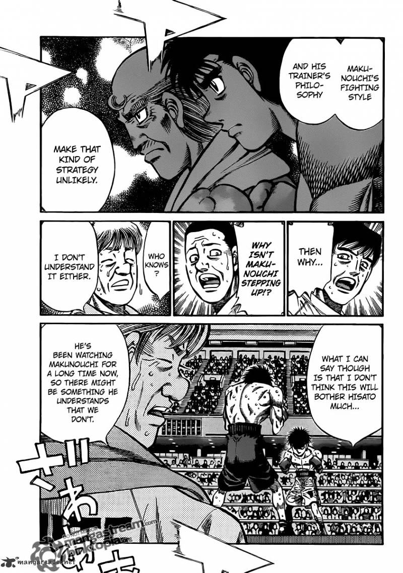 Hajime No Ippo - Chapter 934 : A Stance He Never Learned