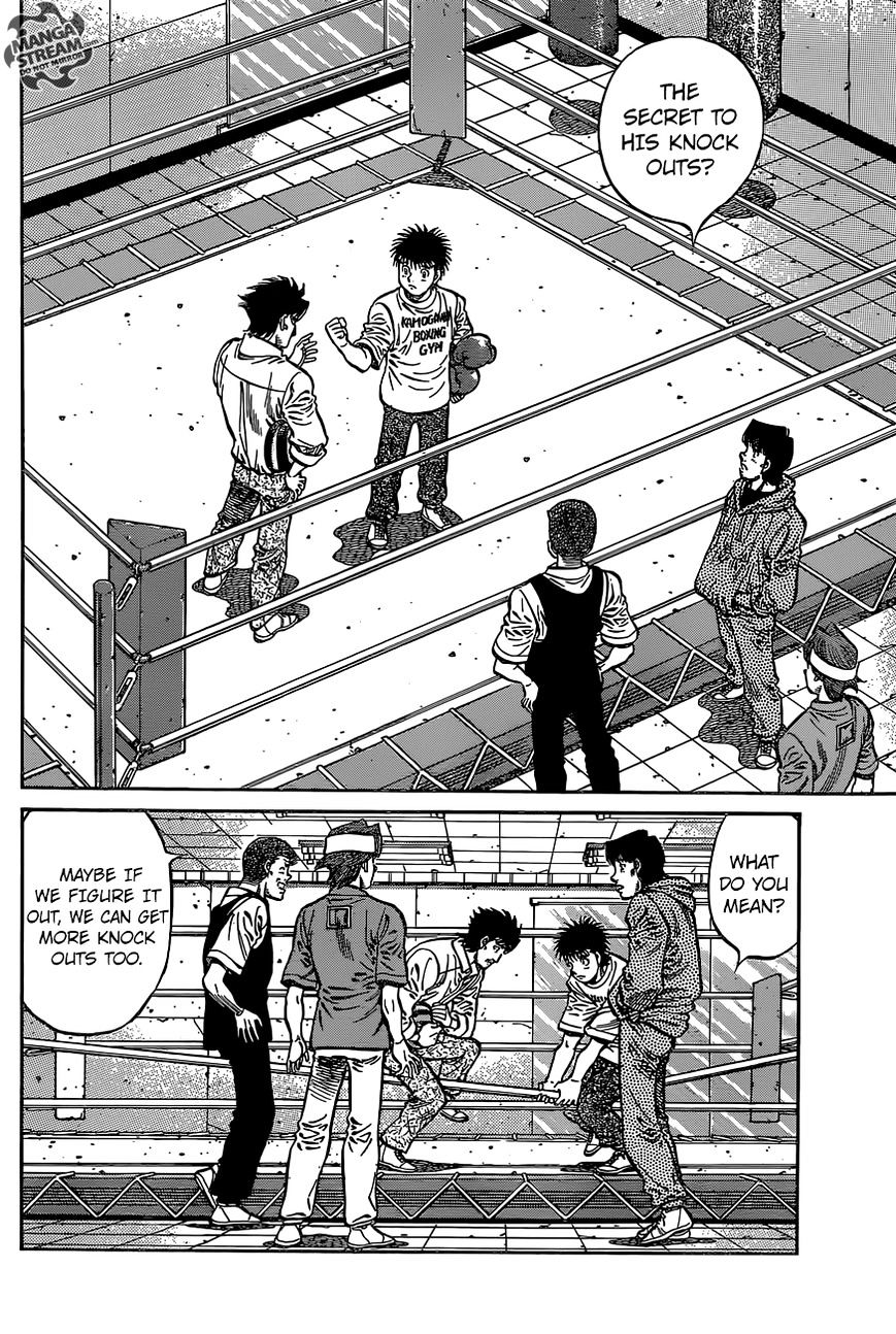 Hajime No Ippo - Chapter 1131 : Shape Of A Fist