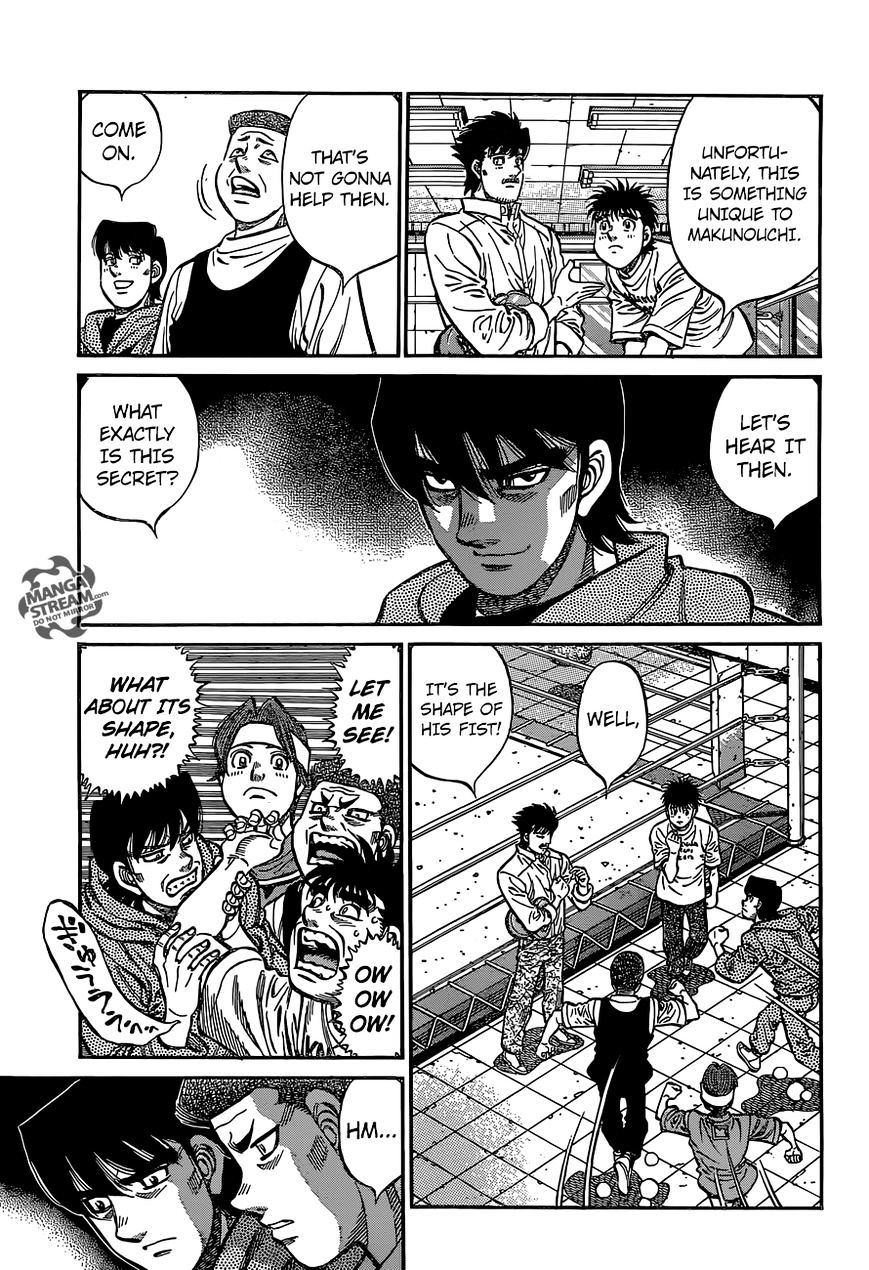 Hajime No Ippo - Chapter 1131 : Shape Of A Fist