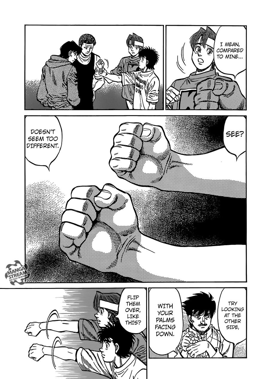 Hajime No Ippo - Chapter 1131 : Shape Of A Fist