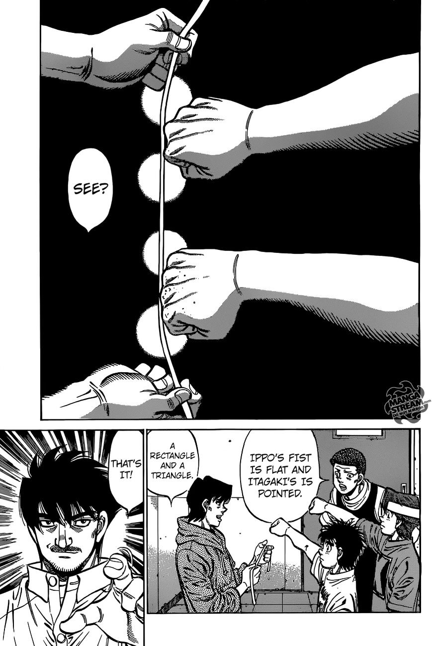 Hajime No Ippo - Chapter 1131 : Shape Of A Fist