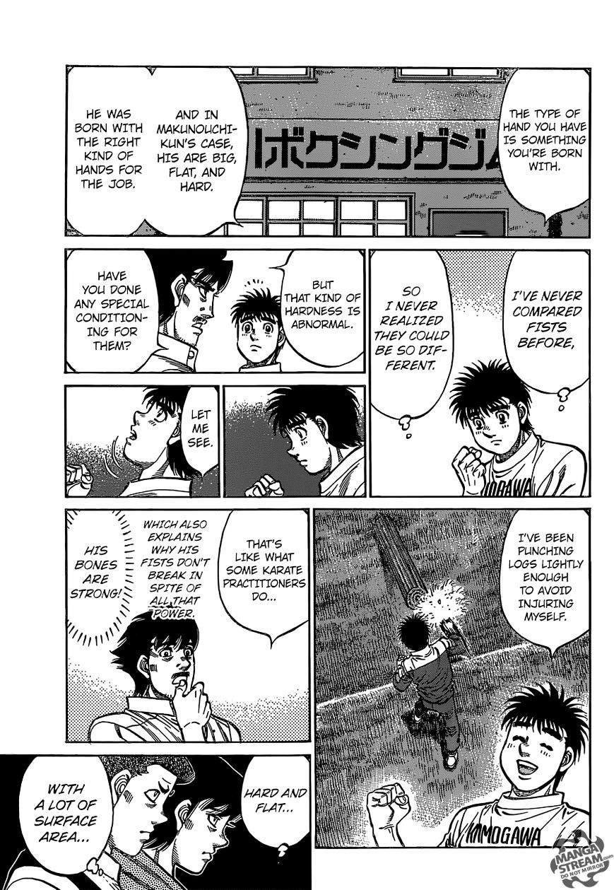 Hajime No Ippo - Chapter 1131 : Shape Of A Fist