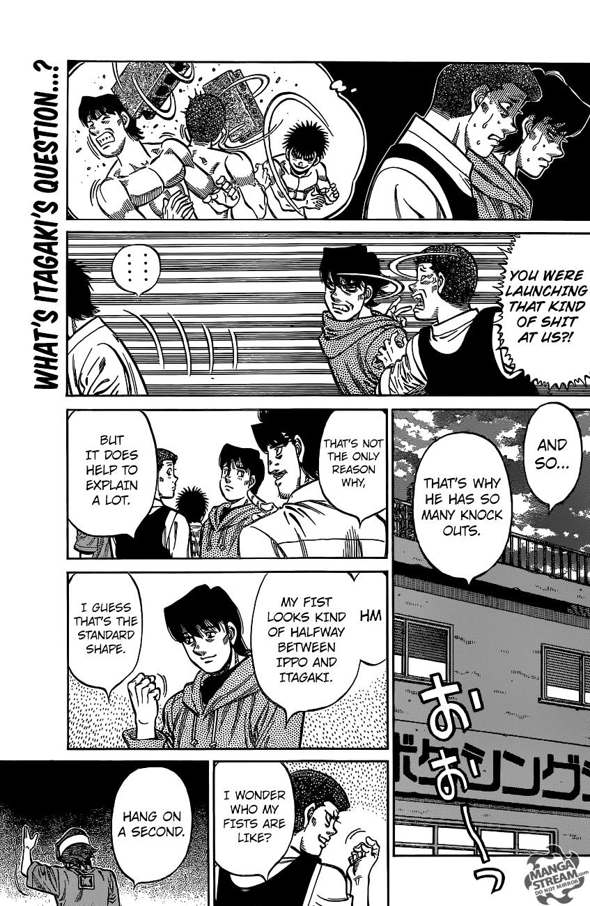 Hajime No Ippo - Chapter 1131 : Shape Of A Fist