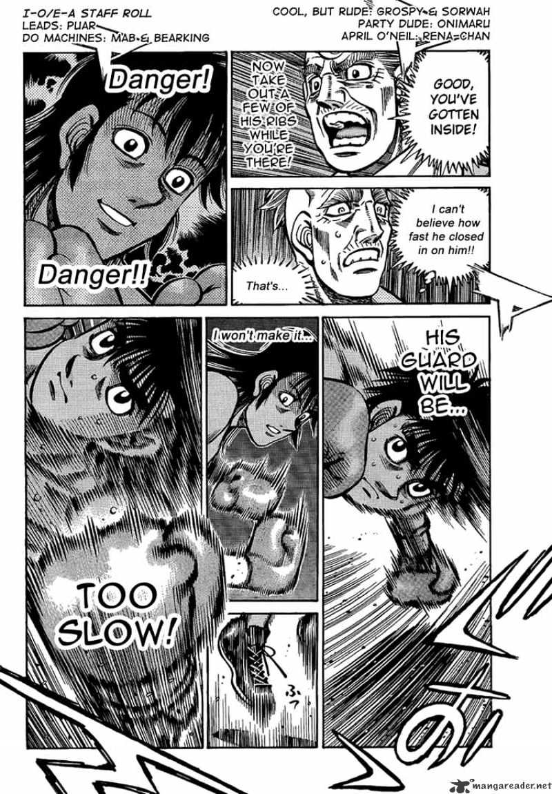 Hajime No Ippo - Chapter 867 : Inscrutable Hurricane Winds