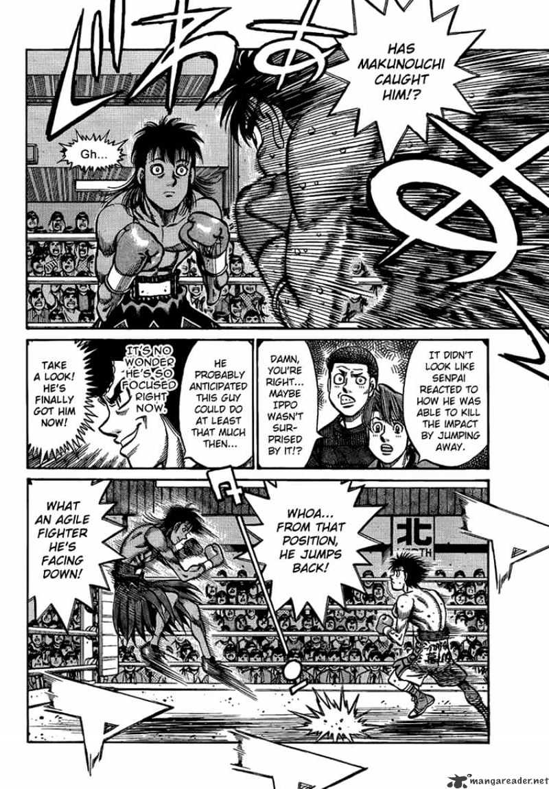 Hajime No Ippo - Chapter 867 : Inscrutable Hurricane Winds