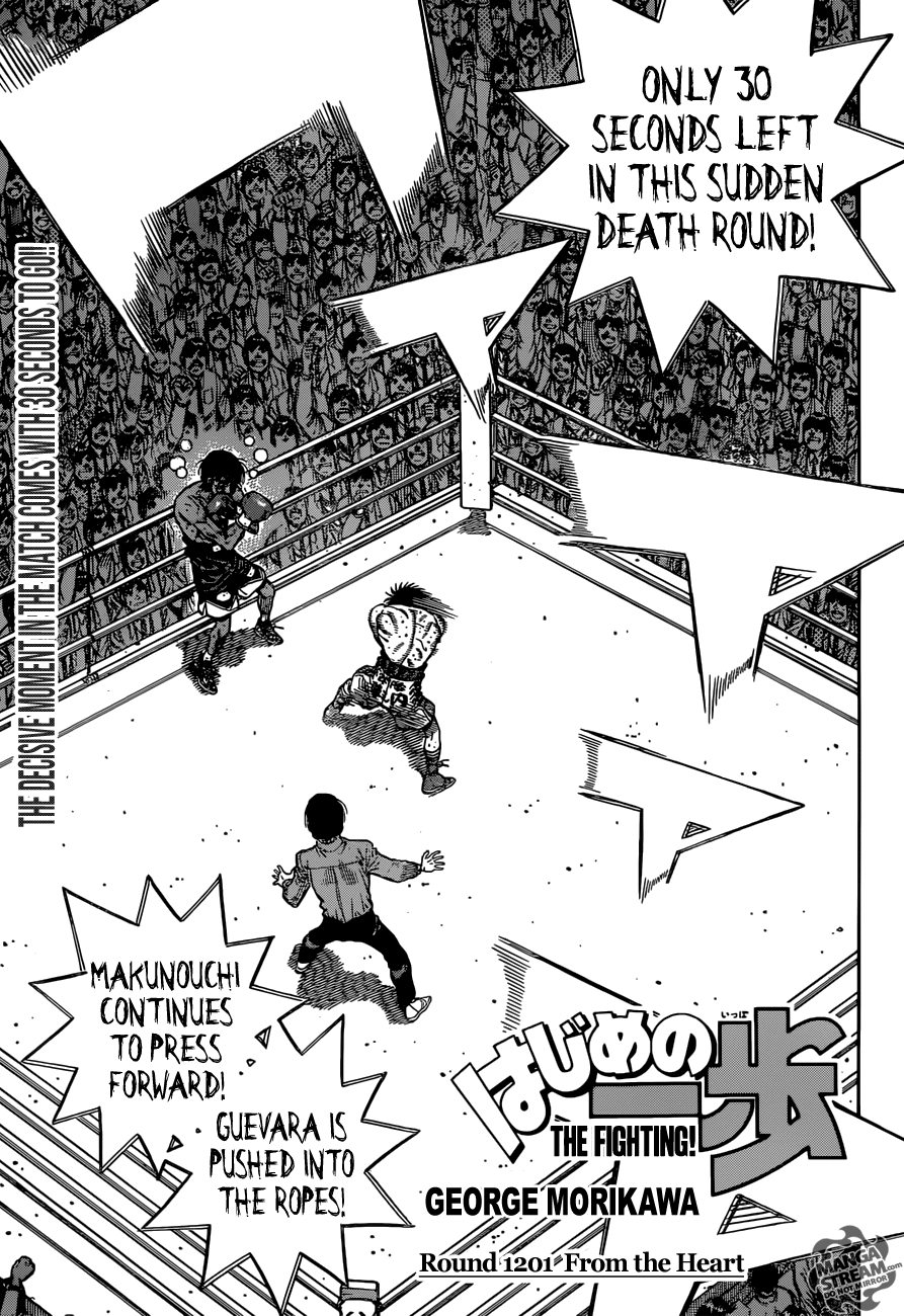 Hajime No Ippo - Chapter 1201