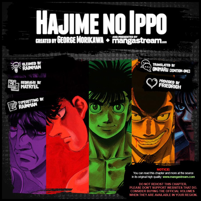 Hajime No Ippo - Chapter 1201