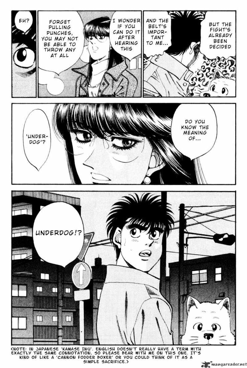 Hajime No Ippo - Chapter 344 : Underdog S Dream