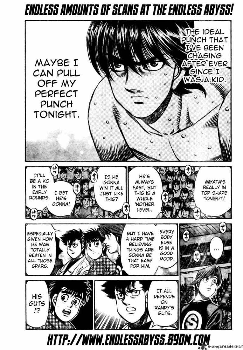 Hajime No Ippo - Chapter 824 : The Unstoppable Punch