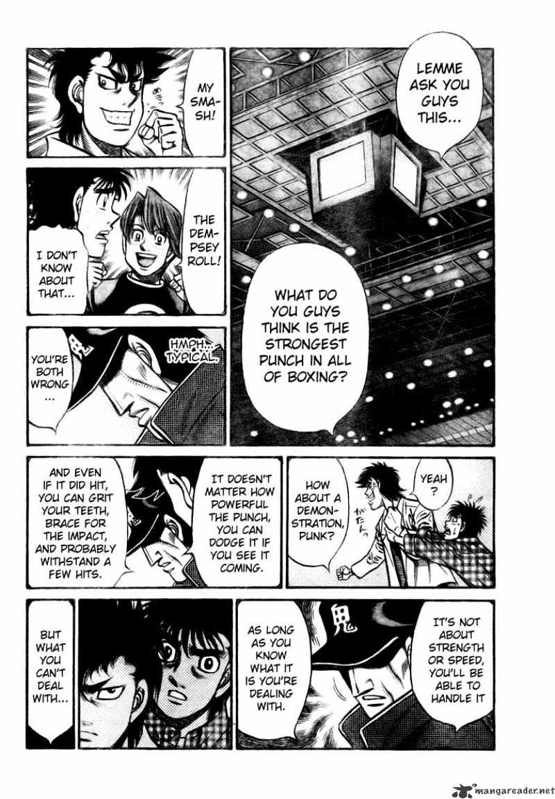 Hajime No Ippo - Chapter 824 : The Unstoppable Punch