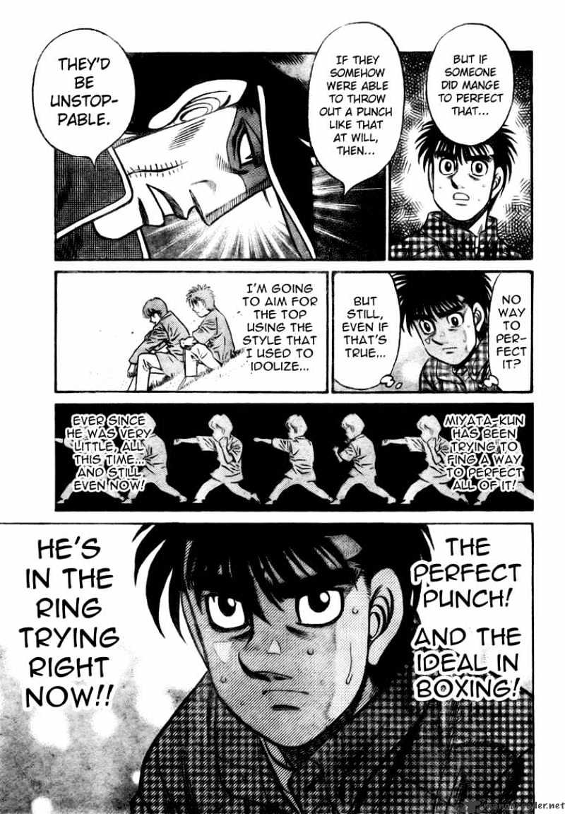 Hajime No Ippo - Chapter 824 : The Unstoppable Punch