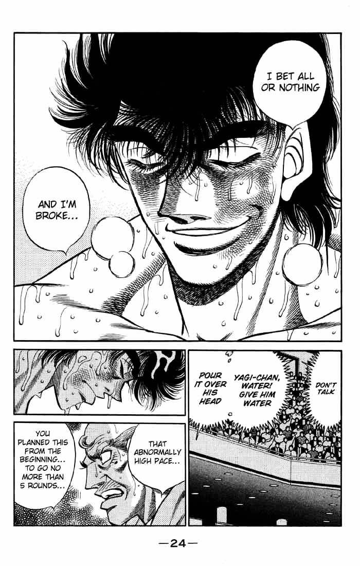 Hajime No Ippo - Chapter 390 : The Law Of Street Fighting