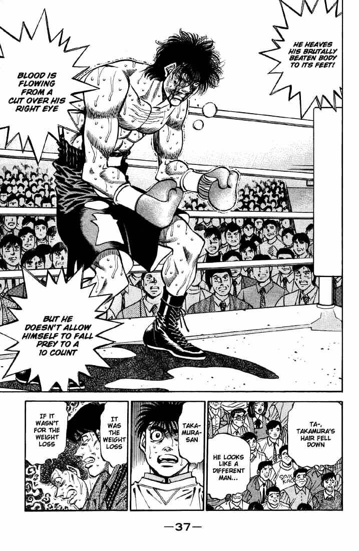 Hajime No Ippo - Chapter 390 : The Law Of Street Fighting