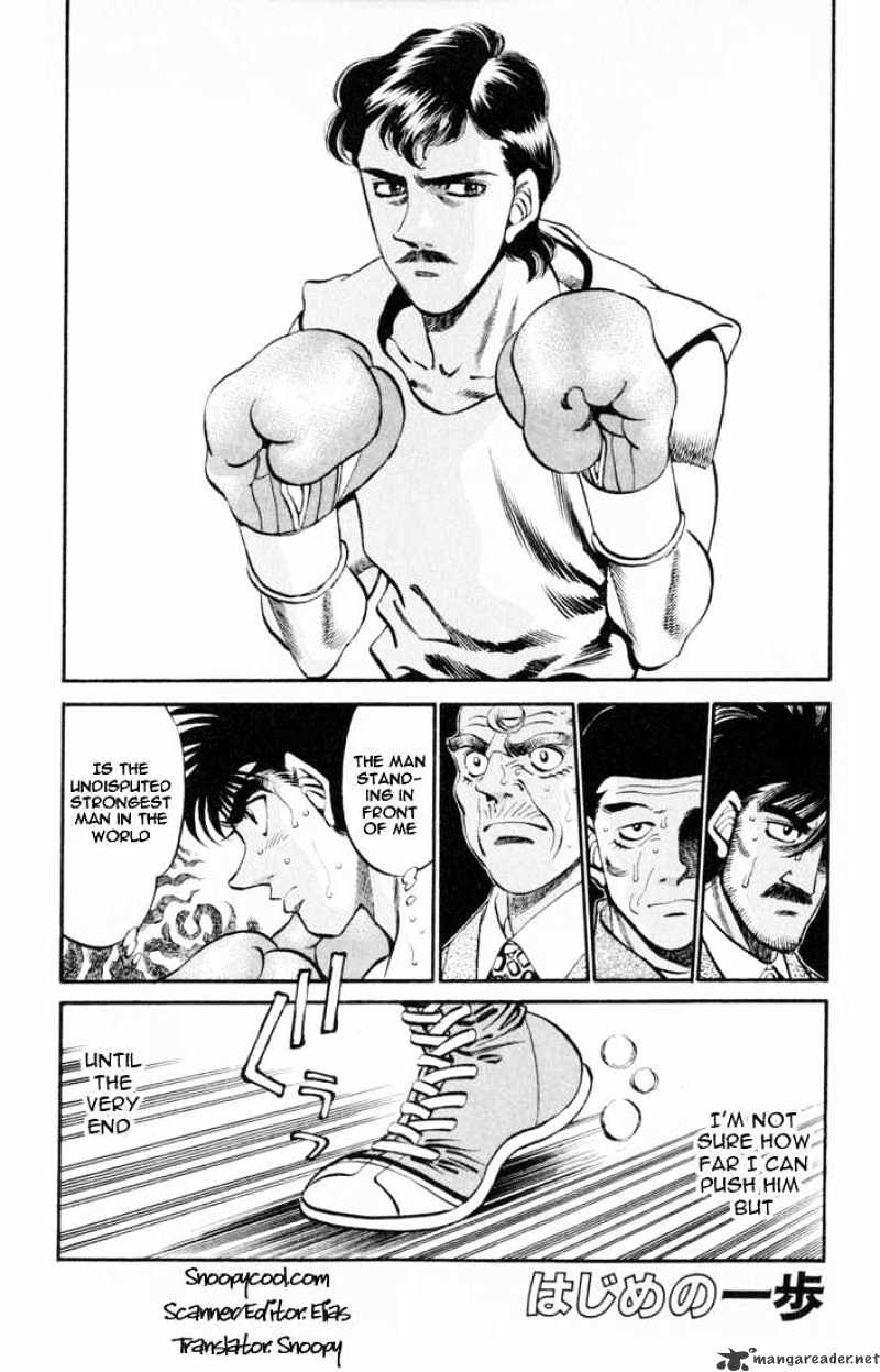 Hajime No Ippo - Chapter 328 : Facing The World S Strongest