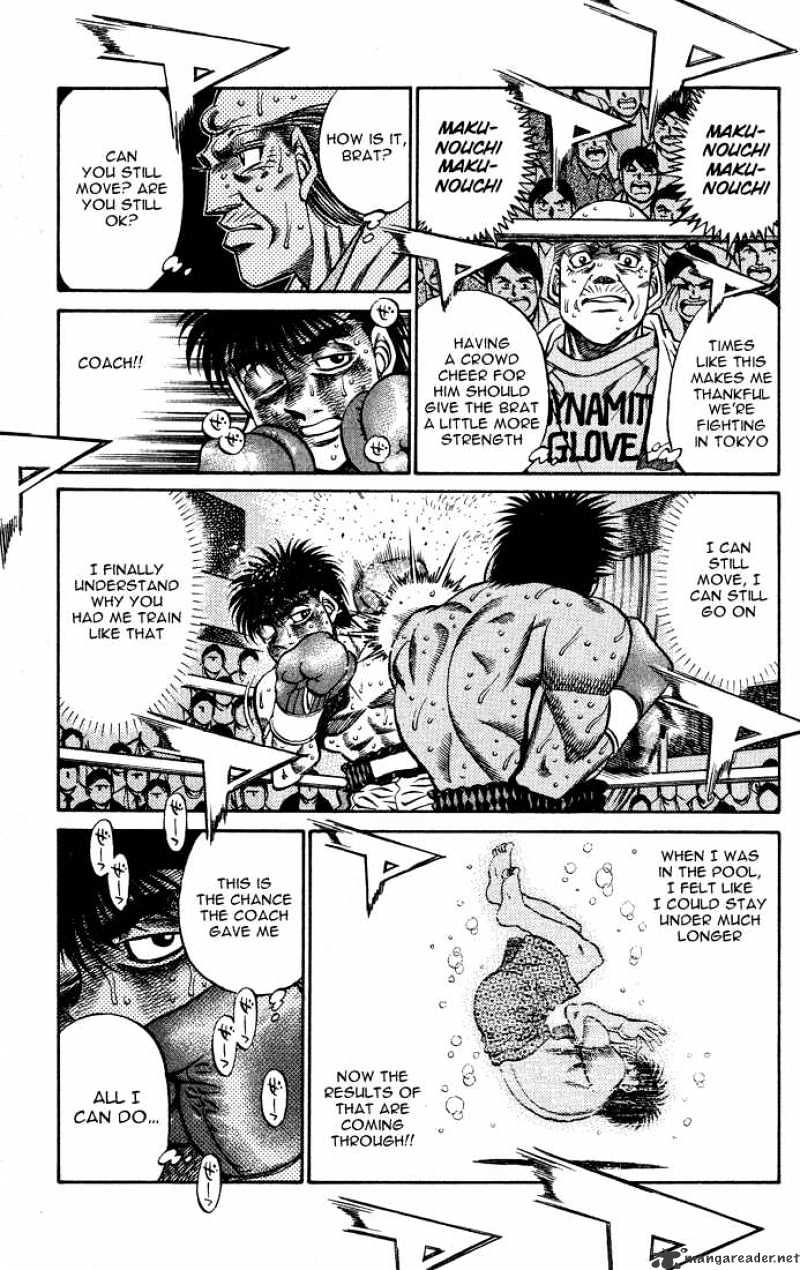 Hajime No Ippo - Chapter 436 : Unconscious Pursuit