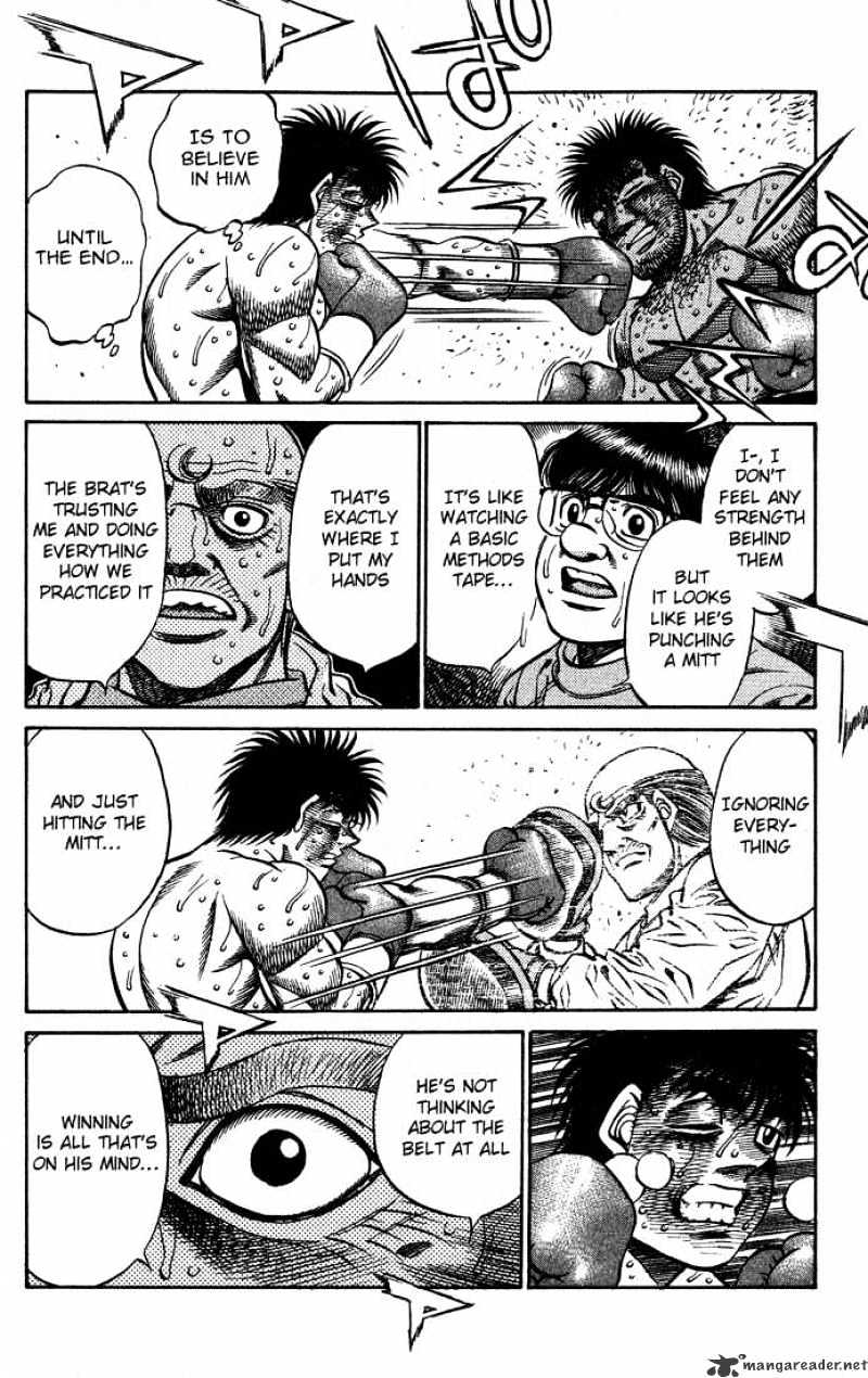 Hajime No Ippo - Chapter 436 : Unconscious Pursuit