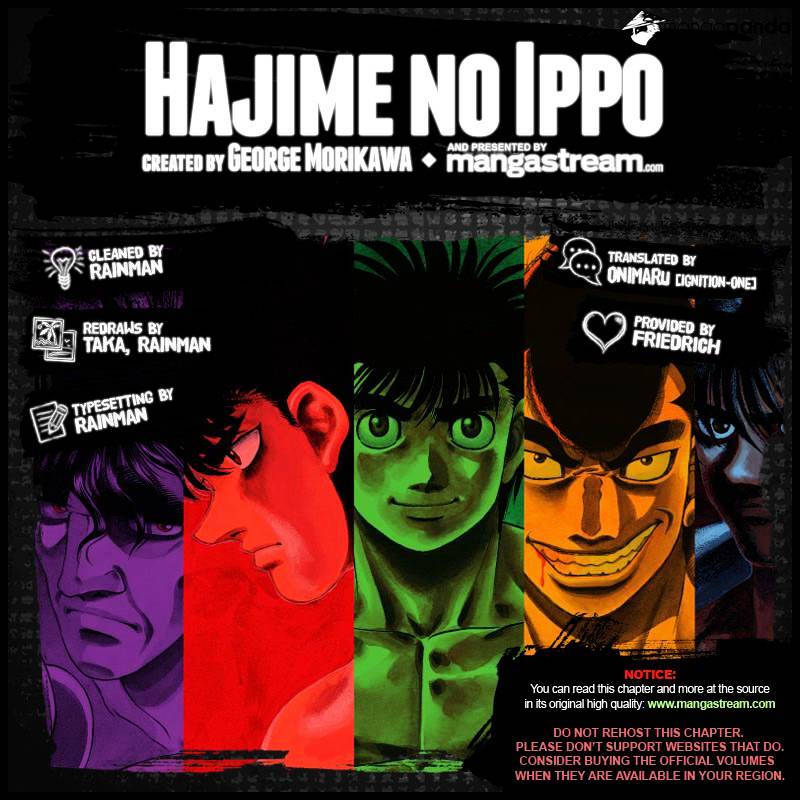 Hajime No Ippo - Chapter 1053 : Trial And Error