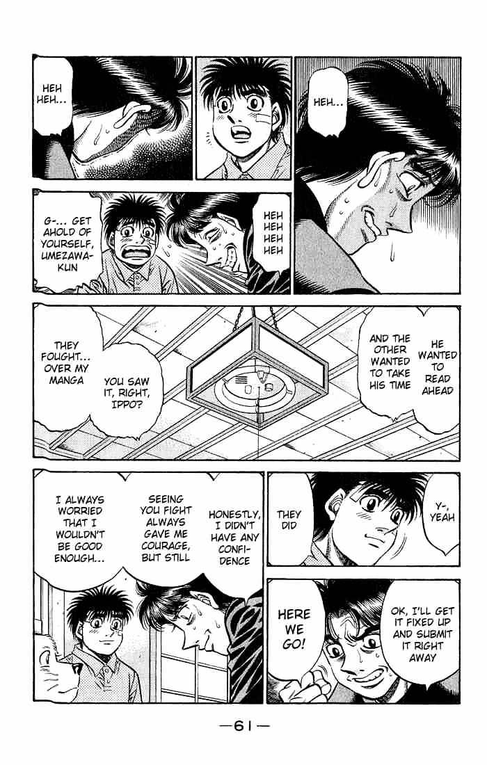 Hajime No Ippo - Chapter 506 : Umezawa-Kuns S Decision