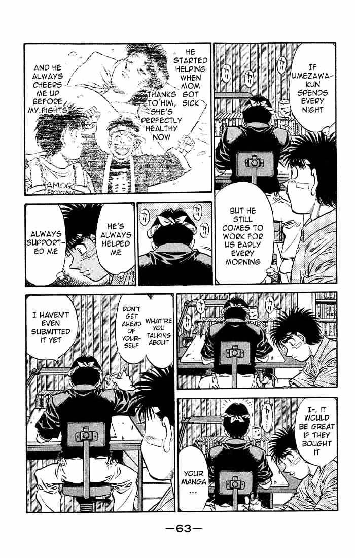 Hajime No Ippo - Chapter 506 : Umezawa-Kuns S Decision