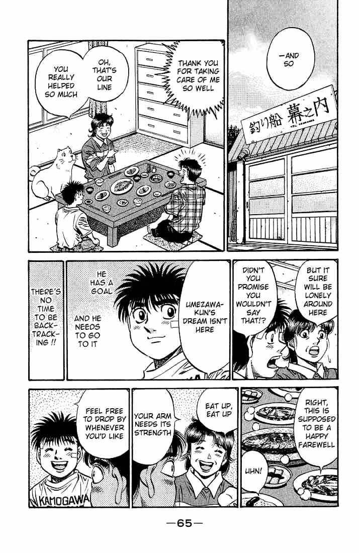 Hajime No Ippo - Chapter 506 : Umezawa-Kuns S Decision