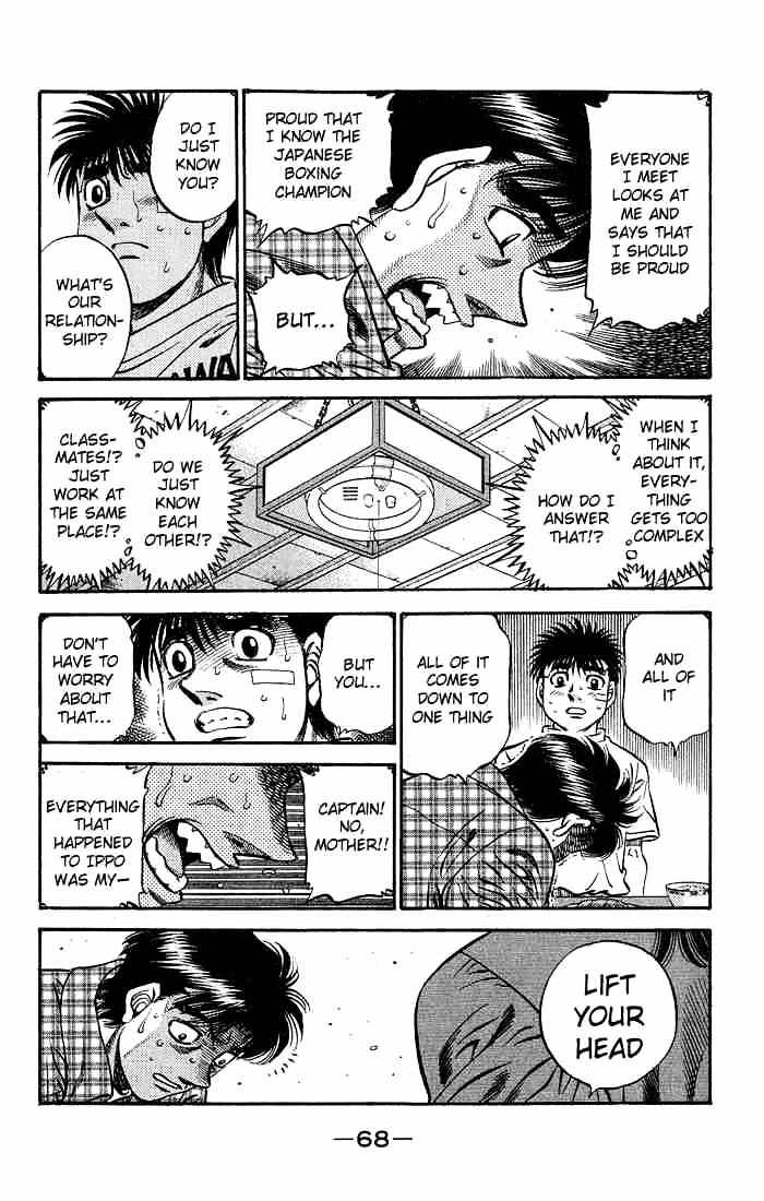 Hajime No Ippo - Chapter 506 : Umezawa-Kuns S Decision