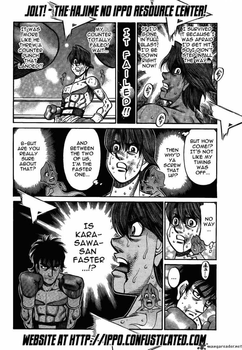 Hajime No Ippo - Chapter 904 : Bitter Strategy