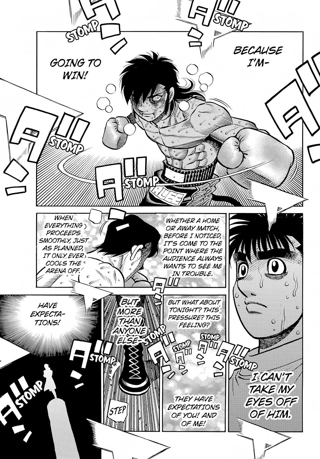 Hajime No Ippo - Chapter 1407: Let's Punch It Out Right Here!