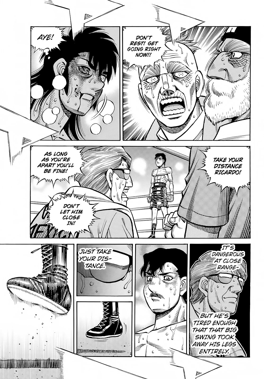 Hajime No Ippo - Chapter 1407: Let's Punch It Out Right Here!