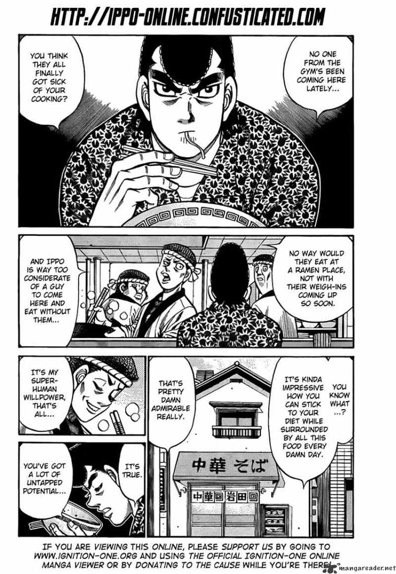 Hajime No Ippo - Chapter 899 : The Goal:makunouchi Ippo