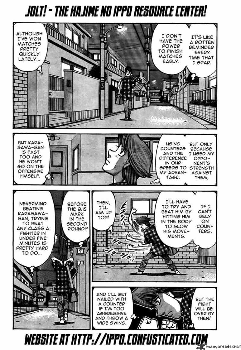 Hajime No Ippo - Chapter 899 : The Goal:makunouchi Ippo