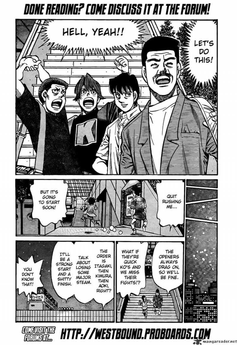 Hajime No Ippo - Chapter 899 : The Goal:makunouchi Ippo