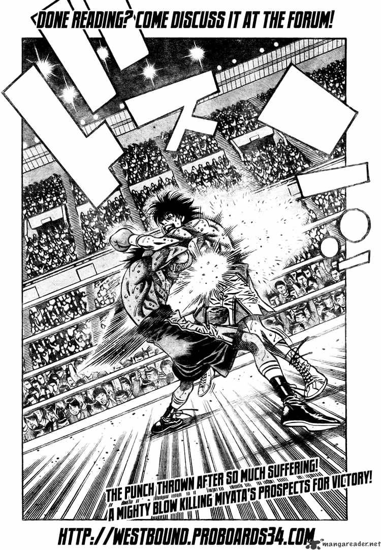 Hajime No Ippo - Chapter 833 : A Big Deal