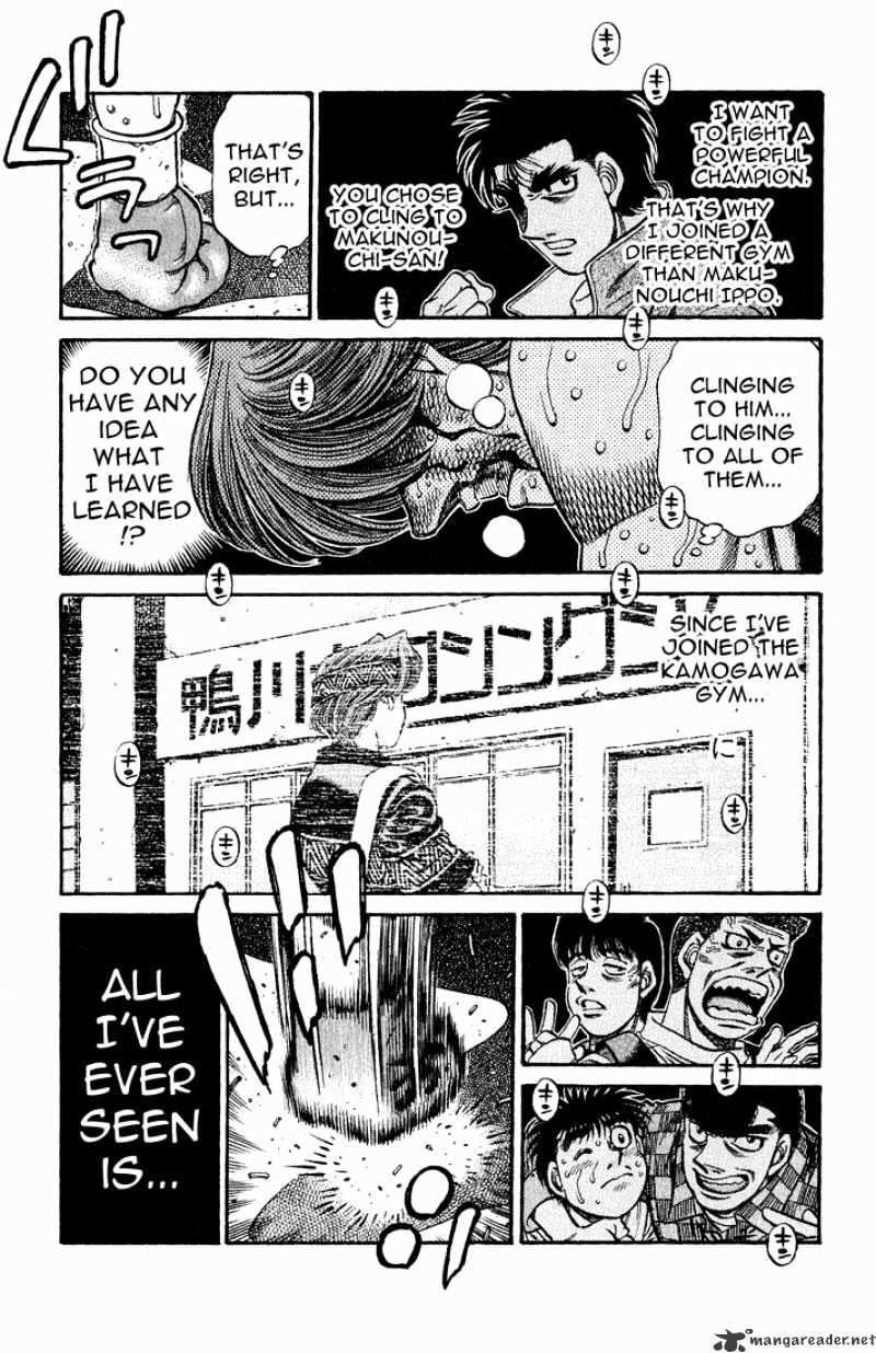 Hajime No Ippo - Chapter 616 : The Difference Between Imai And Itagaki