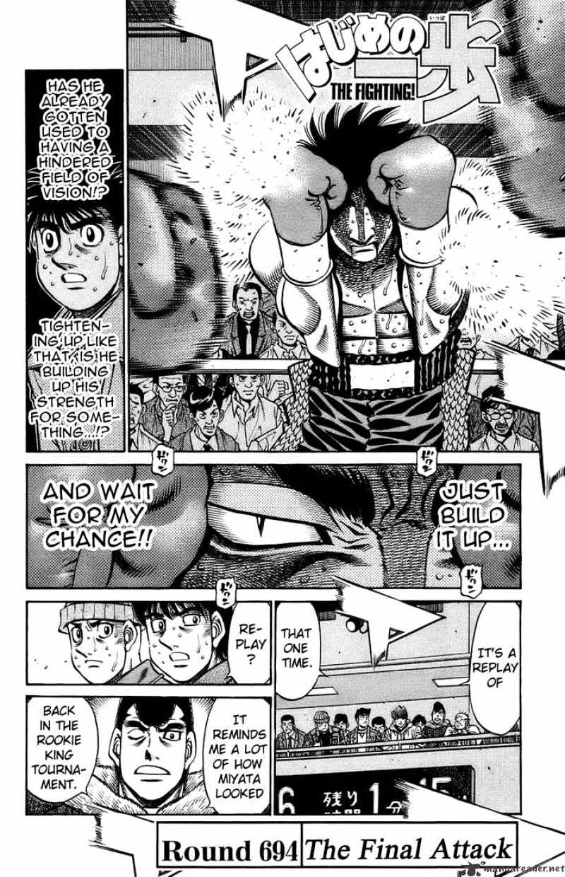 Hajime No Ippo - Chapter 694