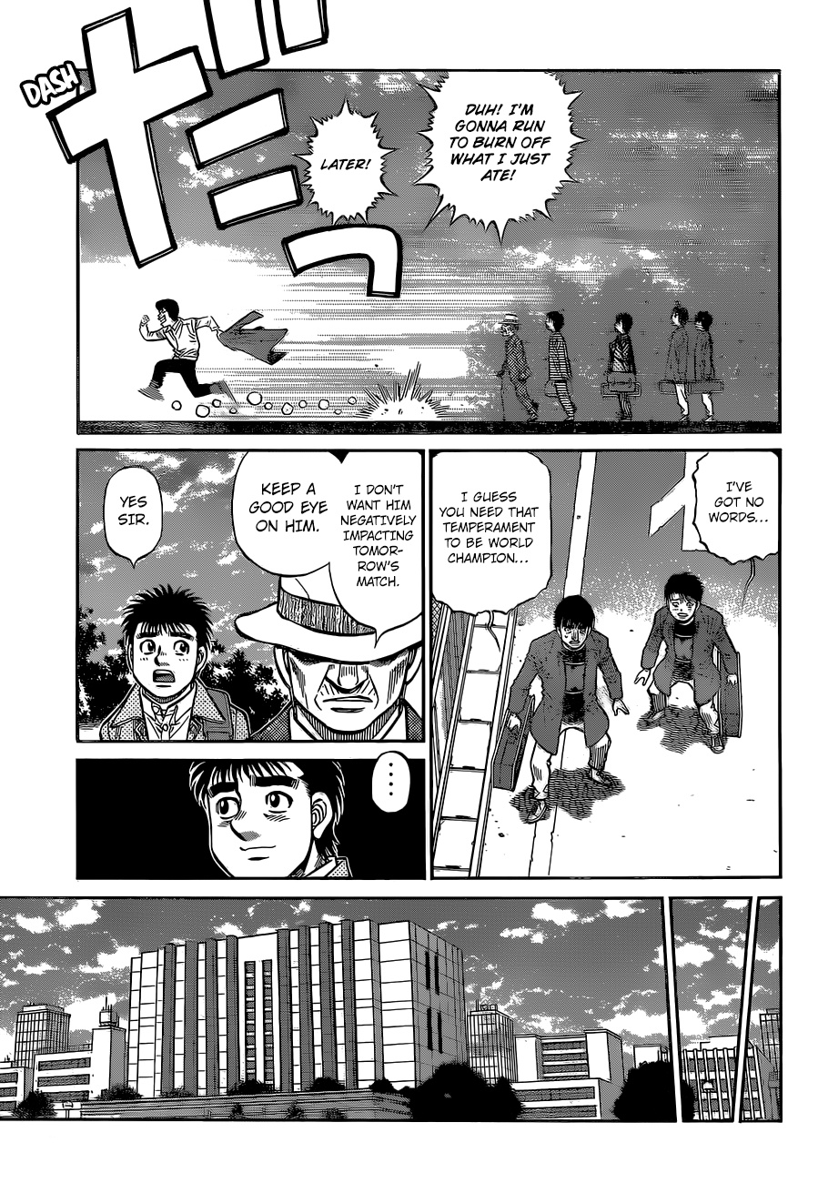 Hajime No Ippo - Chapter 1330: The Night Before The Decisive Battle