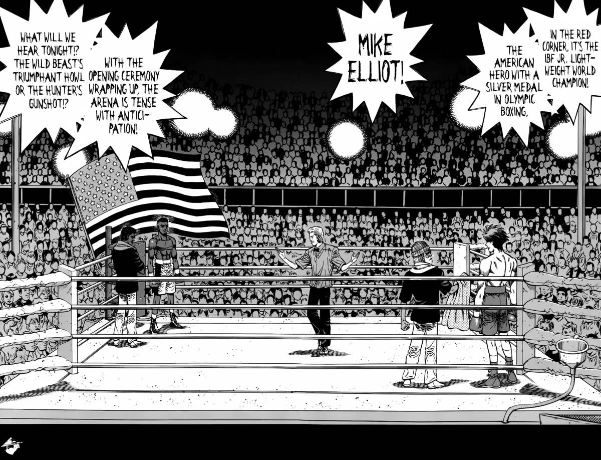 Hajime No Ippo - Chapter 985 : The White Fang Returns