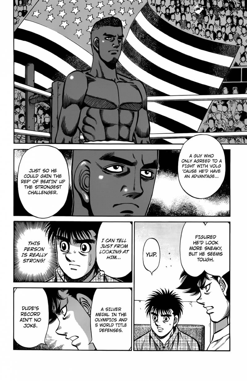 Hajime No Ippo - Chapter 985 : The White Fang Returns